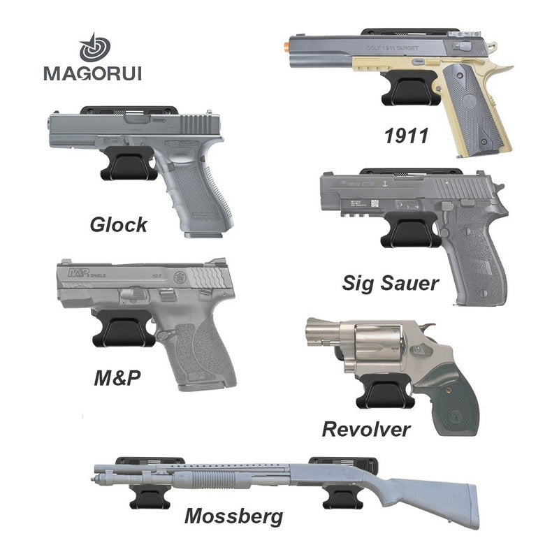 Iman Para Arma Glock Ruger Taurus Sig Sauer Montura Oculta