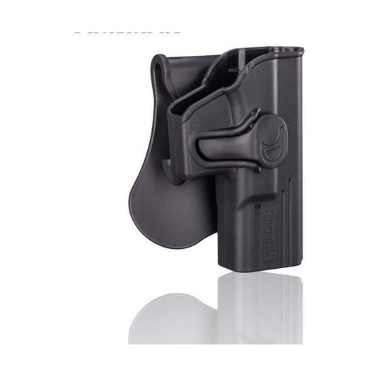 Tactica Holster Funda Glock 17/22/31 Negra/kakhi